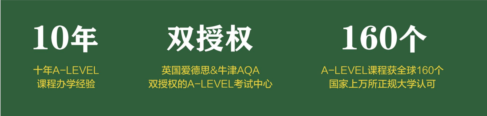 A-Level全系课程
